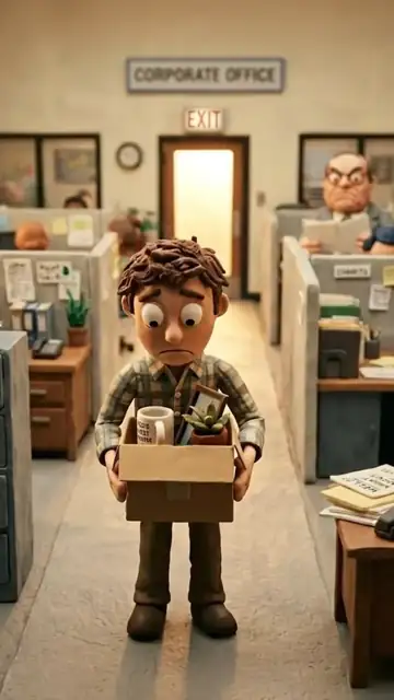 AI clay animation story